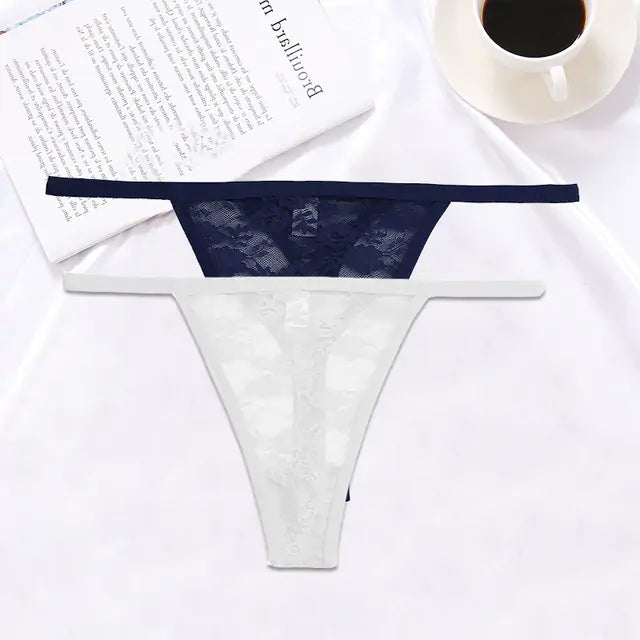 2PCS/Set Women Lace G-string Panties