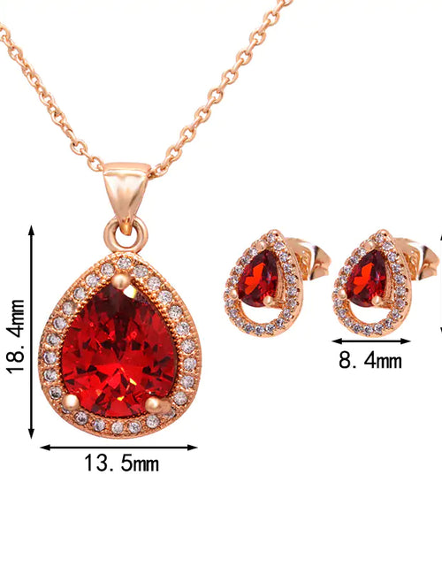 Load image into Gallery viewer, Zircon Jewelry Set
